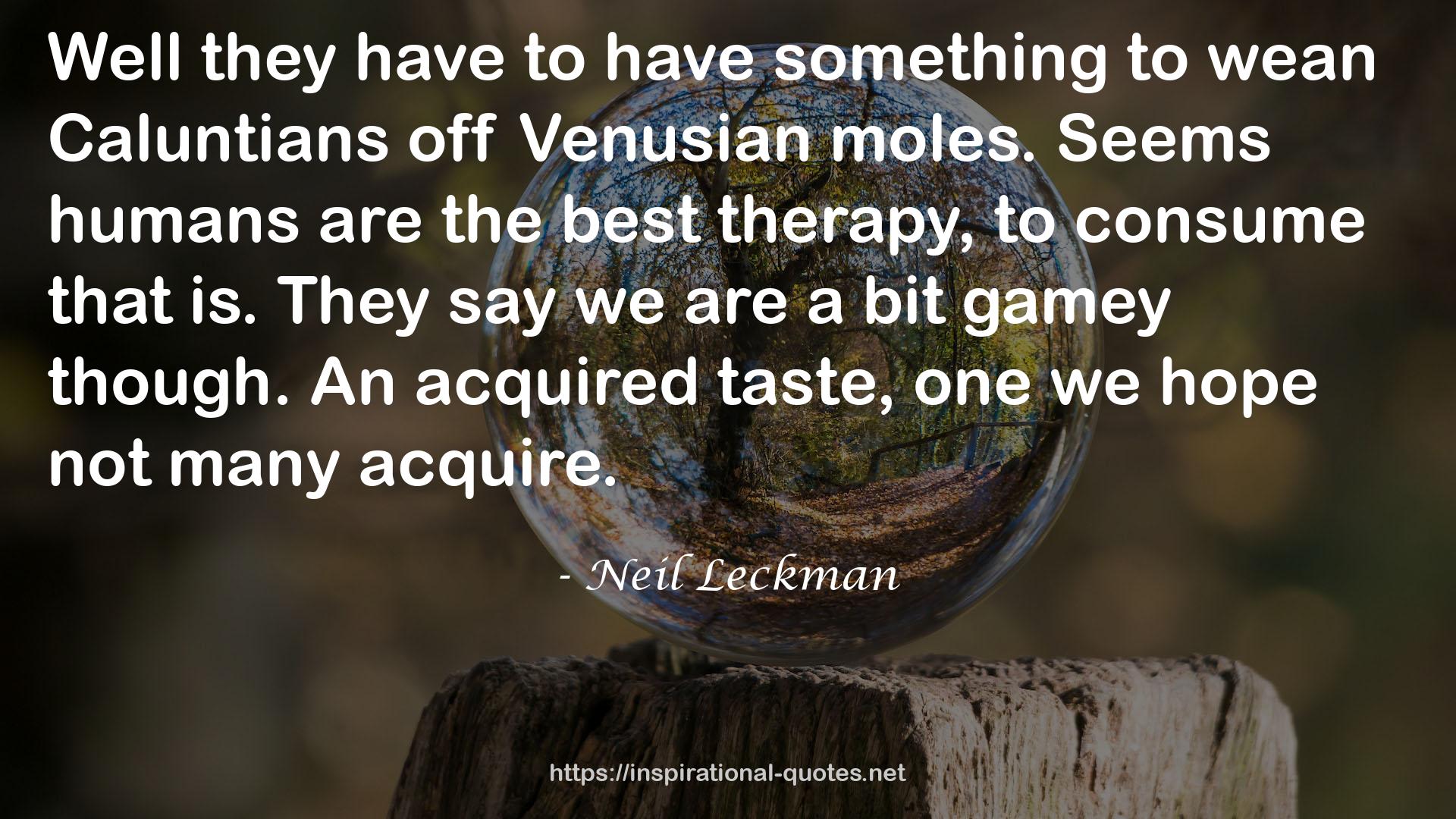 Venusian  QUOTES