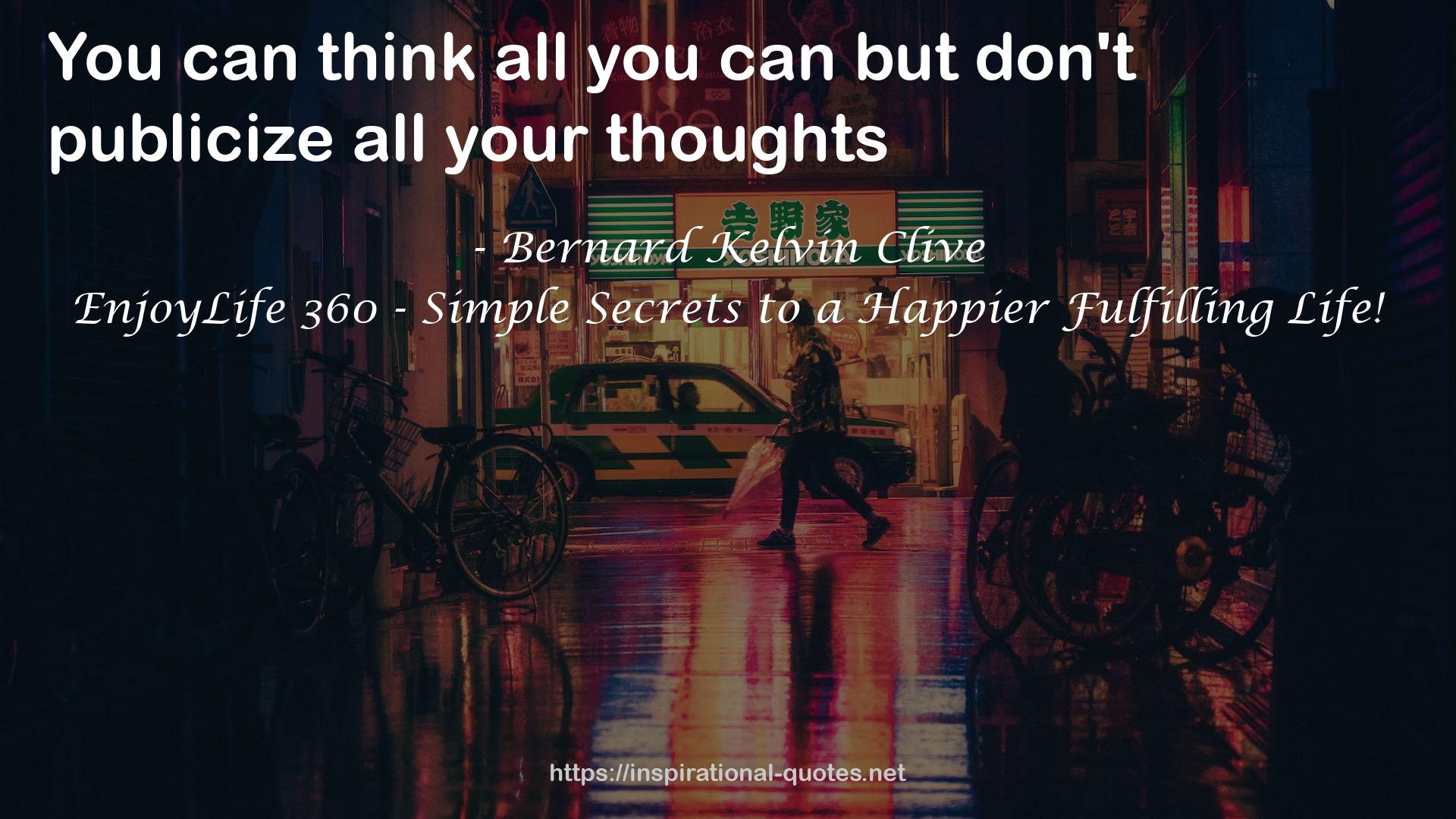 EnjoyLife 360 - Simple Secrets to a Happier Fulfilling Life! QUOTES