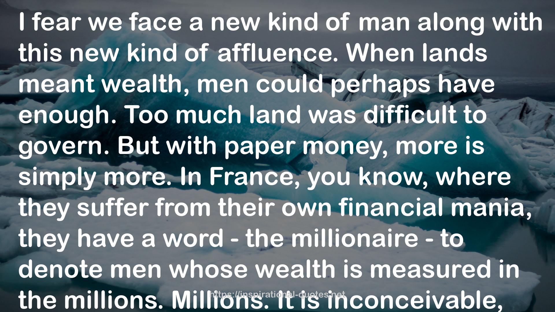 whose wealth  QUOTES