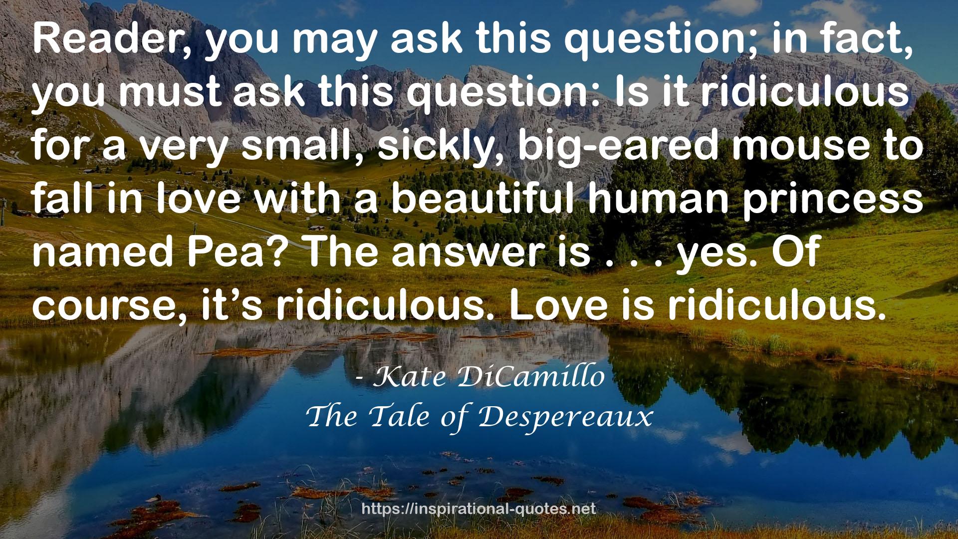 The Tale of Despereaux QUOTES
