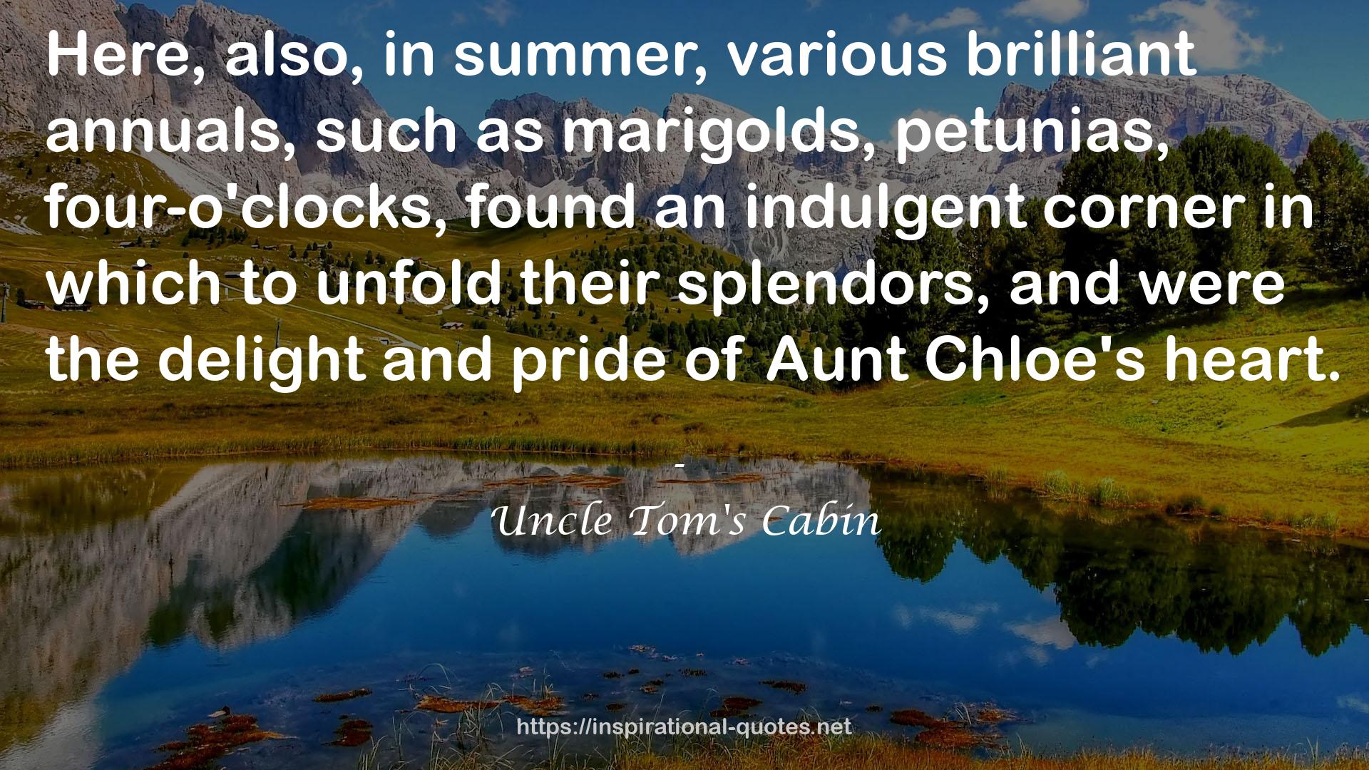 Uncle Tom's Cabin QUOTES