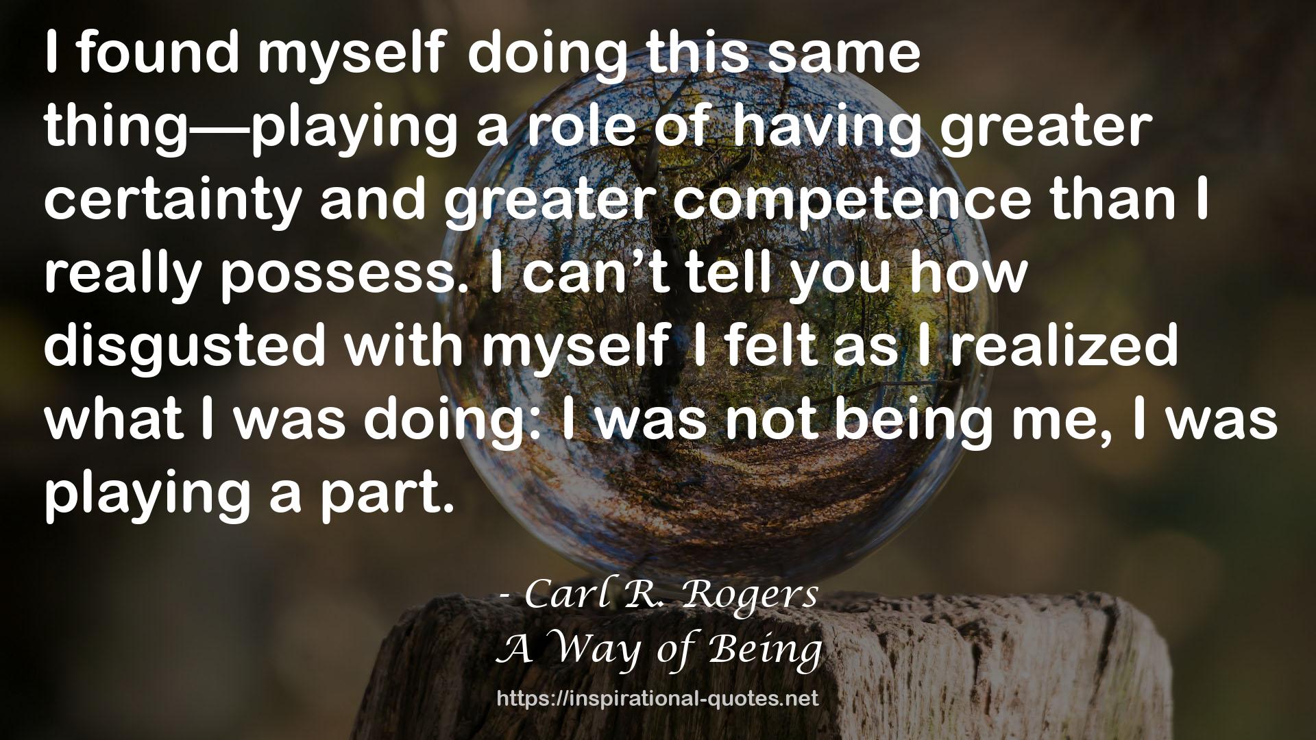 Carl R. Rogers QUOTES