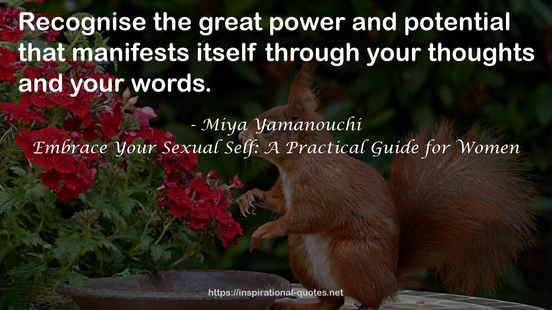 Embrace Your Sexual Self: A Practical Guide for Women QUOTES