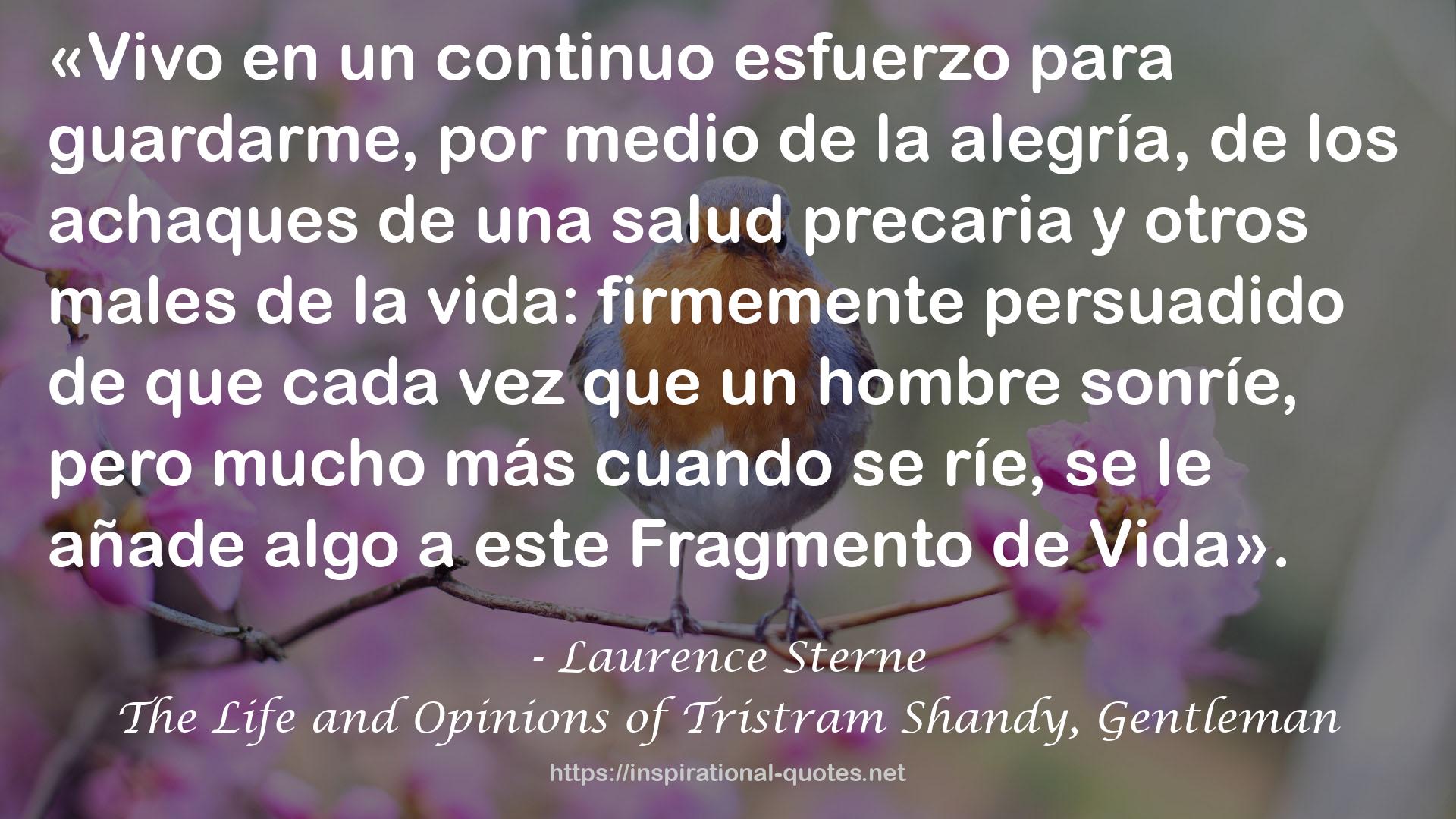 Laurence Sterne QUOTES