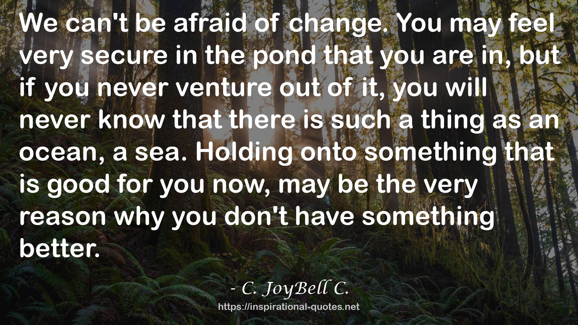 the pond  QUOTES
