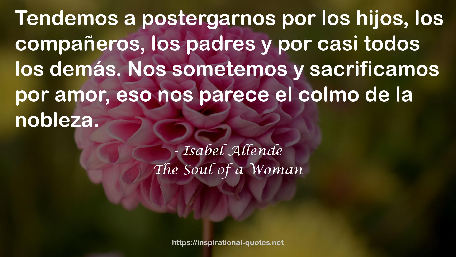 The Soul of a Woman QUOTES