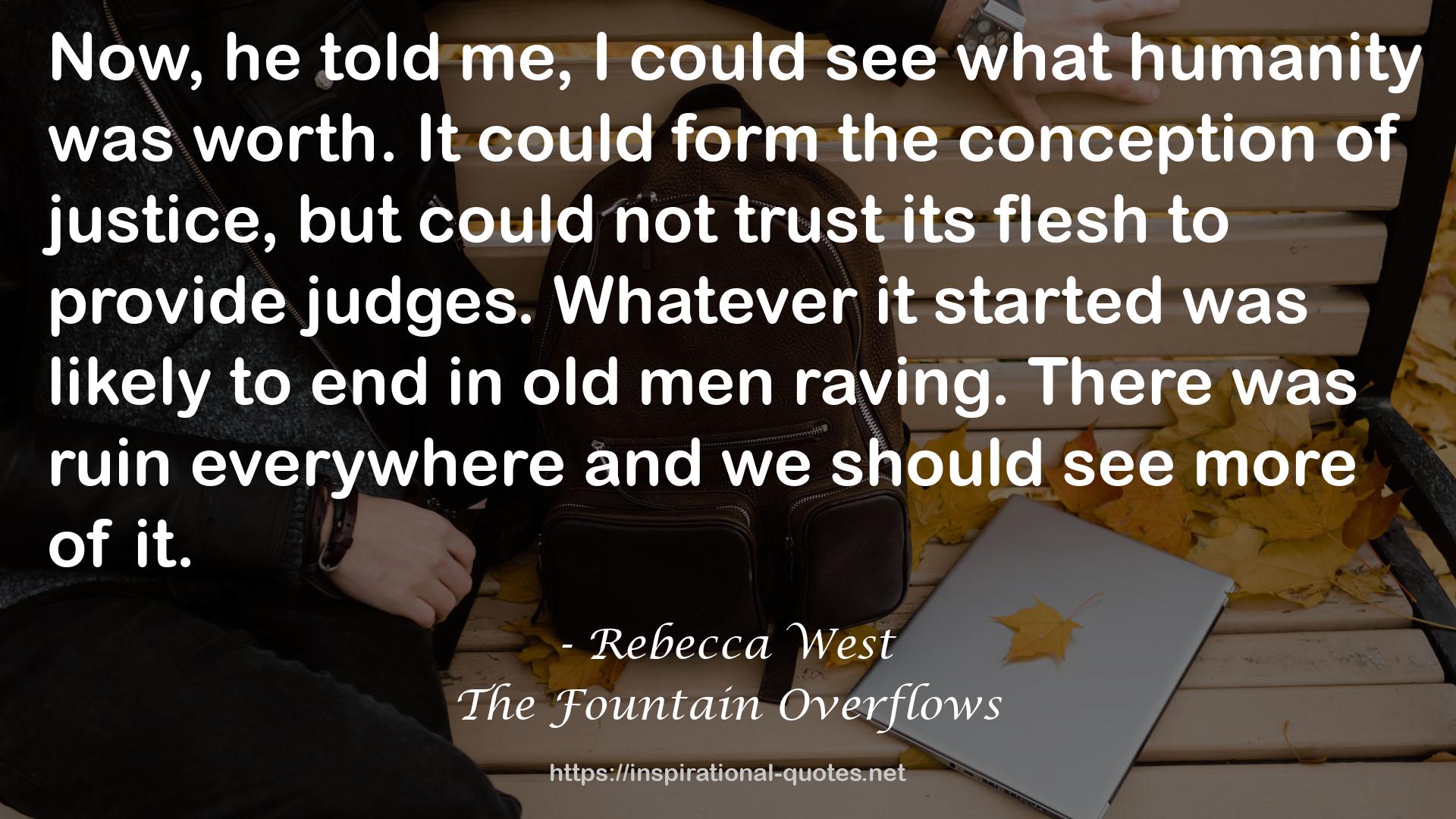 Rebecca West QUOTES