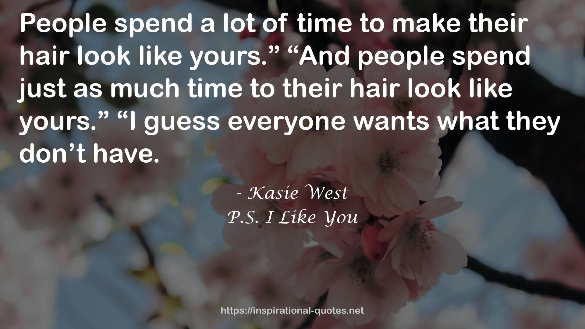 P.S. I Like You QUOTES