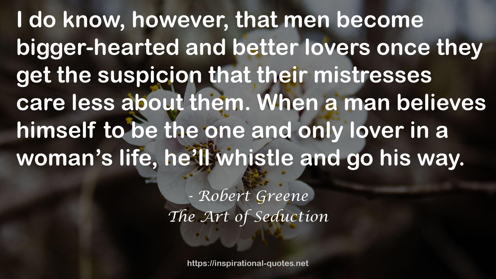 The Art of Seduction QUOTES