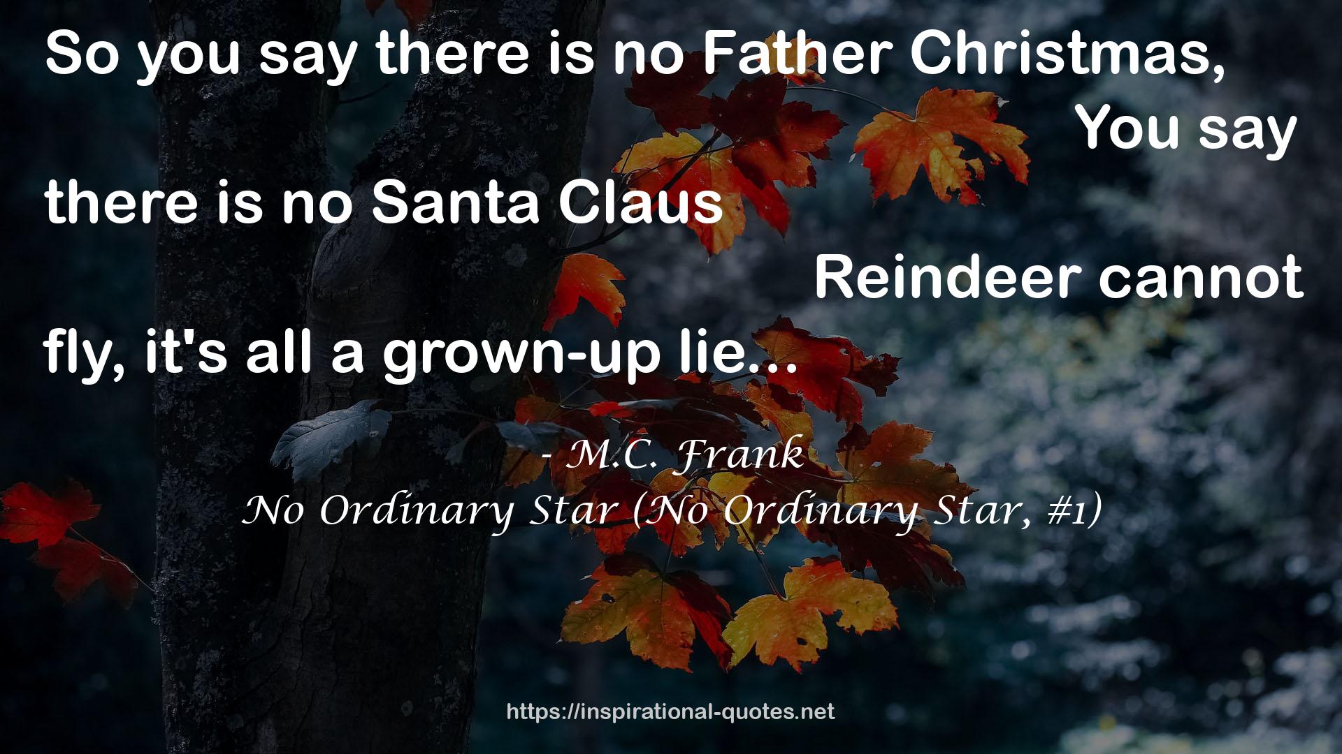 No Ordinary Star (No Ordinary Star, #1) QUOTES