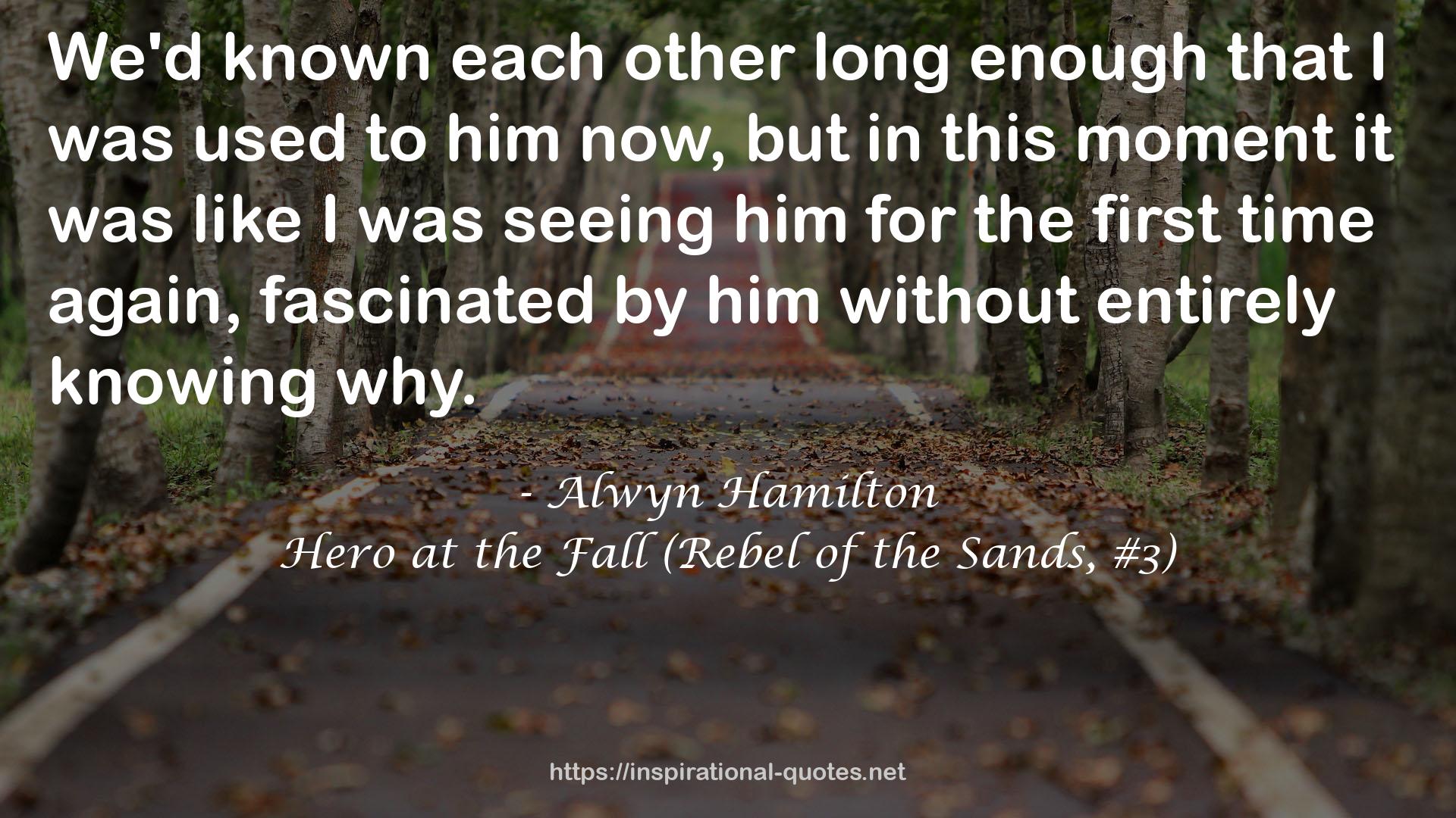 Alwyn Hamilton QUOTES