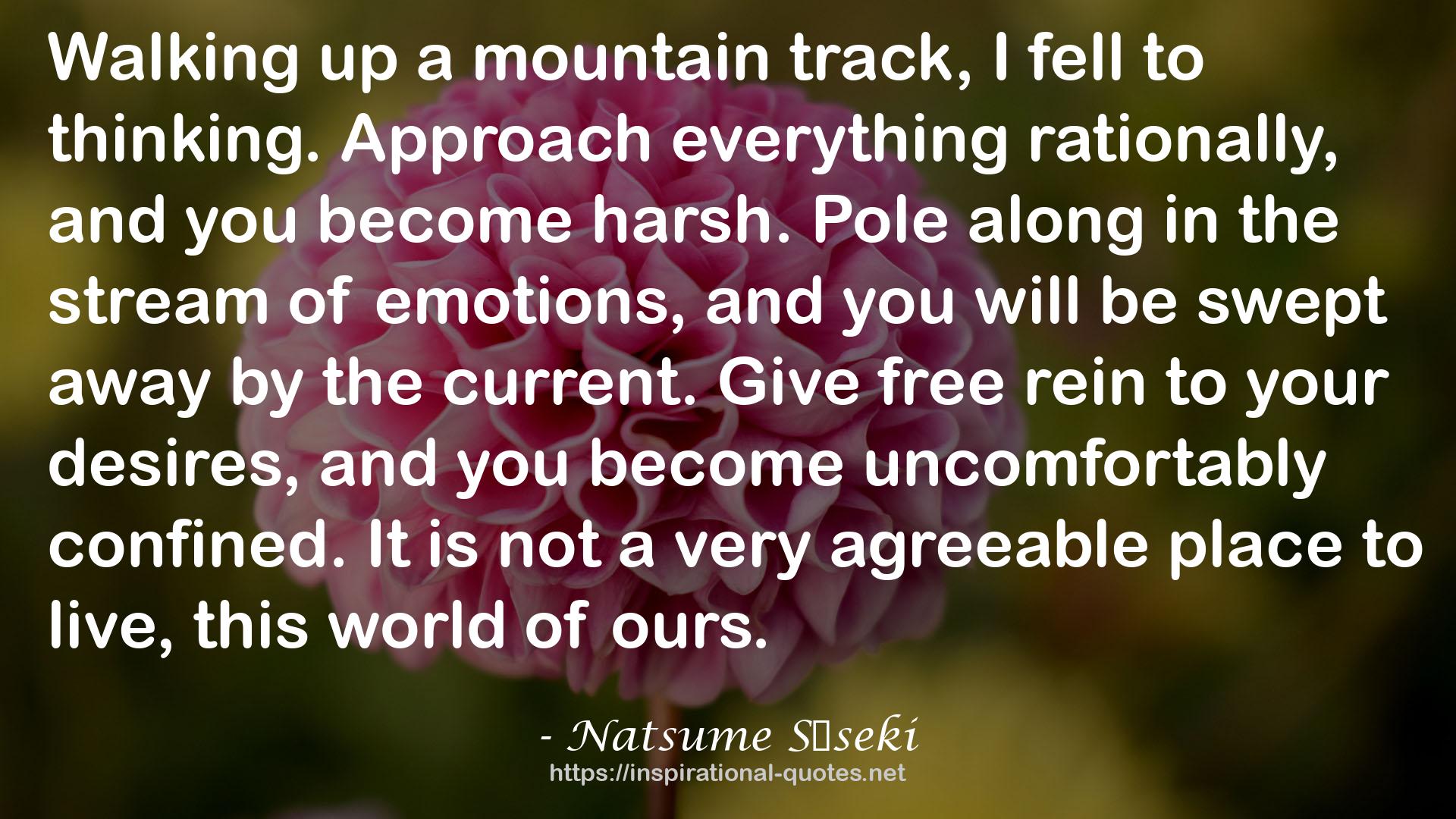 Natsume Sōseki QUOTES