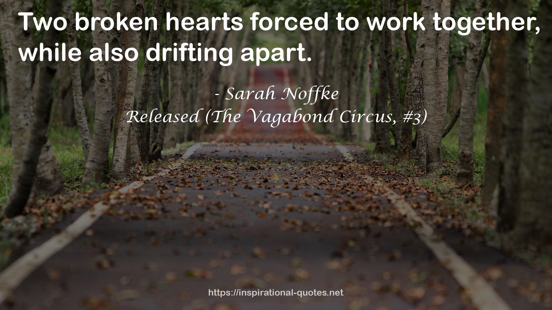 Released (The Vagabond Circus, #3) QUOTES