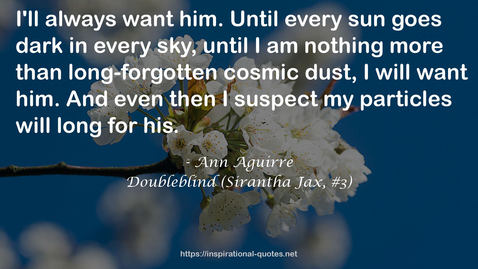 Doubleblind (Sirantha Jax, #3) QUOTES