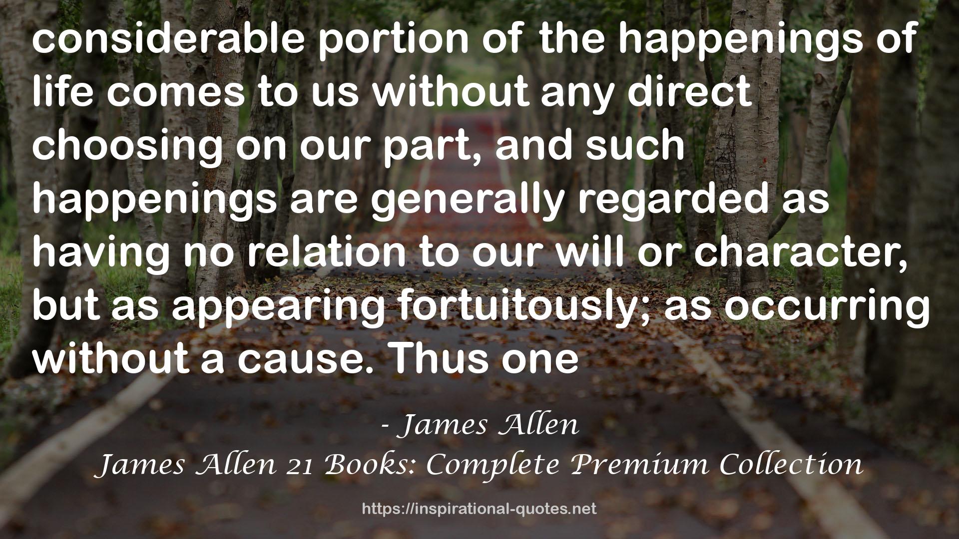 James Allen 21 Books: Complete Premium Collection QUOTES