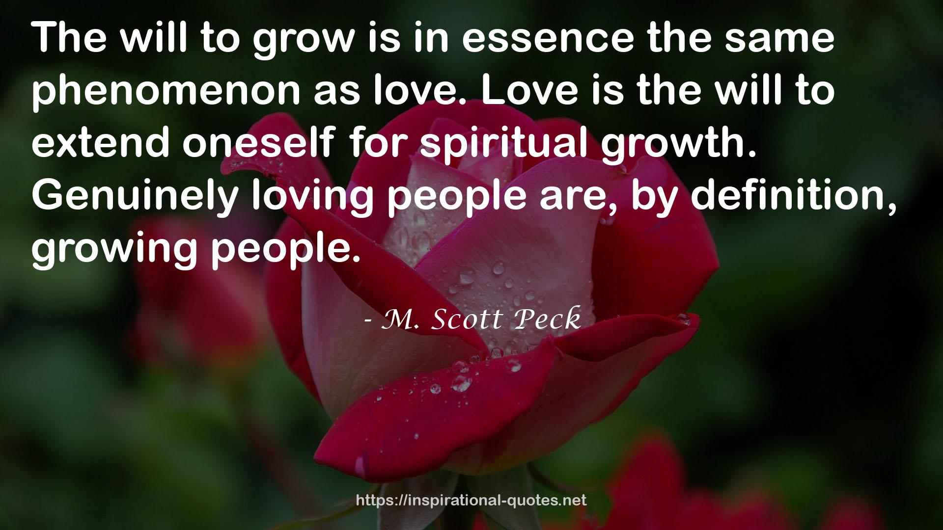 M. Scott Peck QUOTES