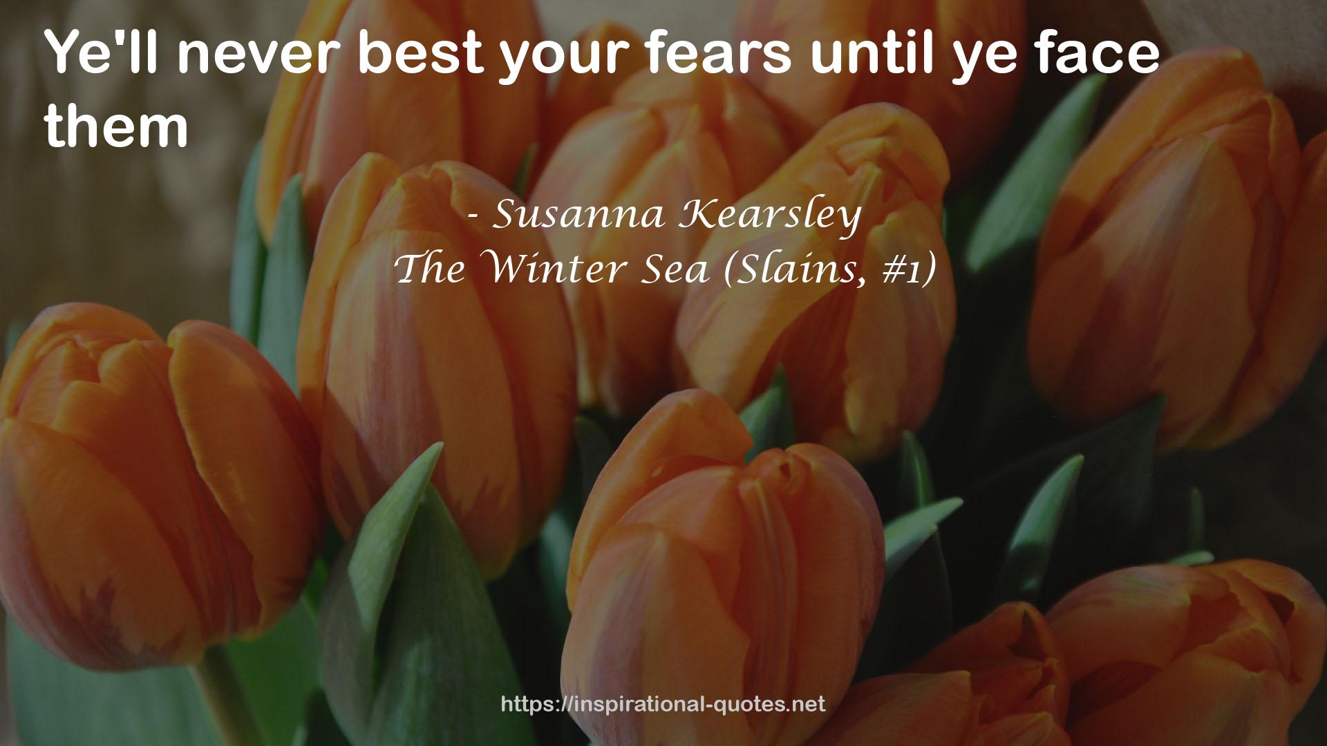 The Winter Sea (Slains, #1) QUOTES