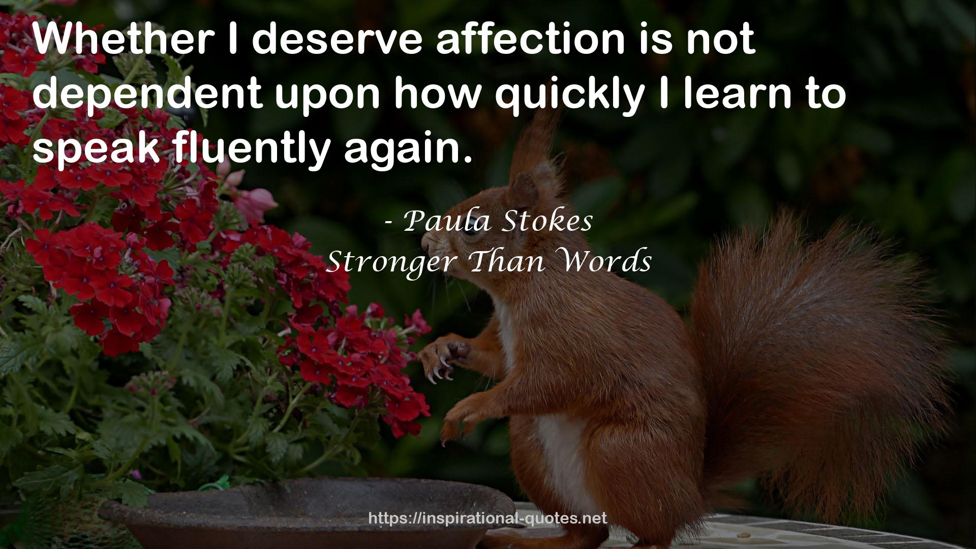 Paula Stokes QUOTES