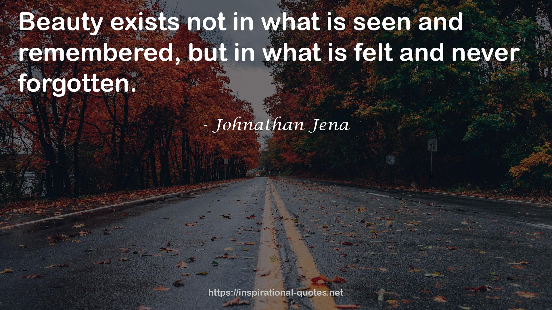 Johnathan Jena QUOTES