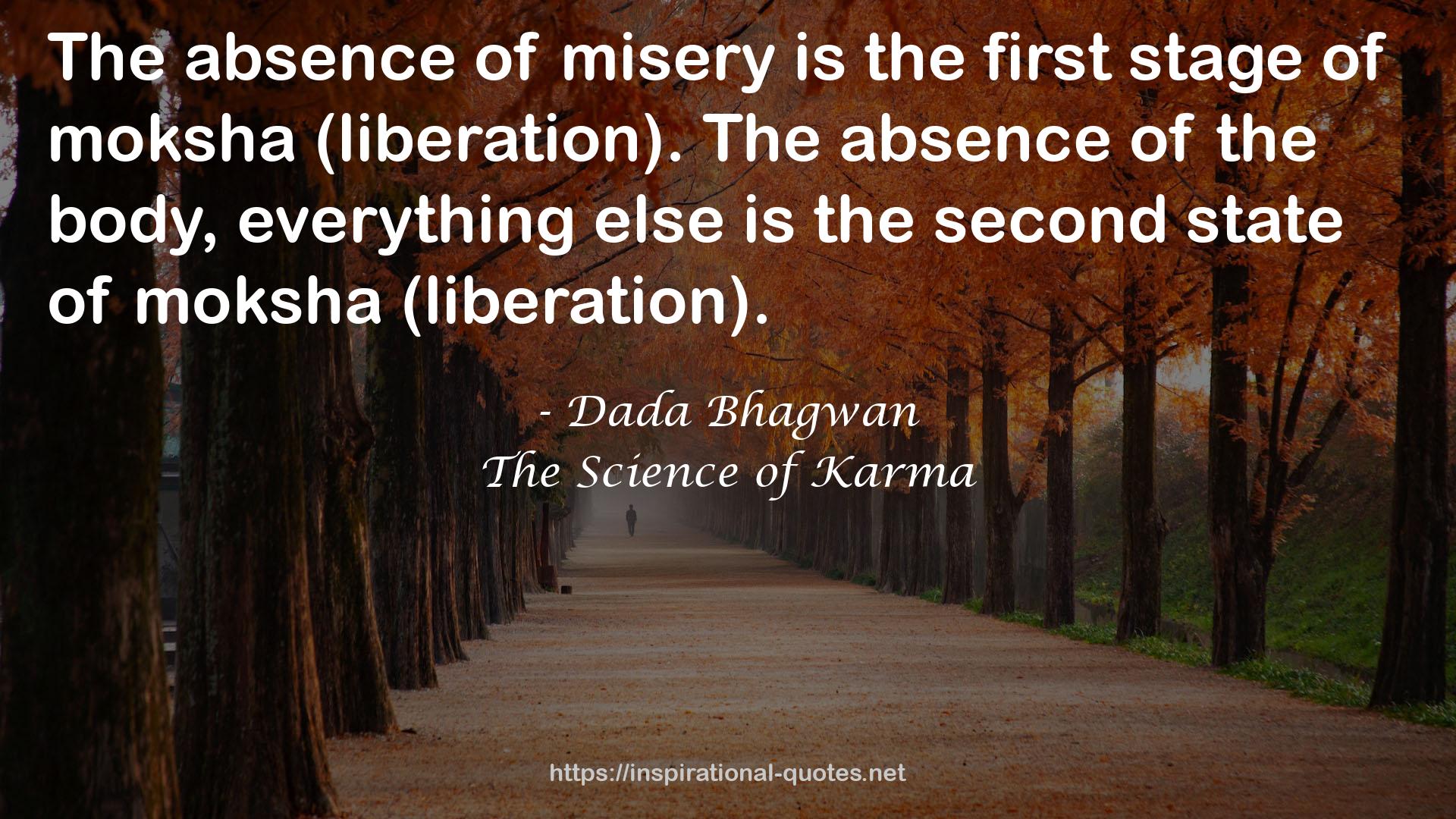 The Science of Karma QUOTES