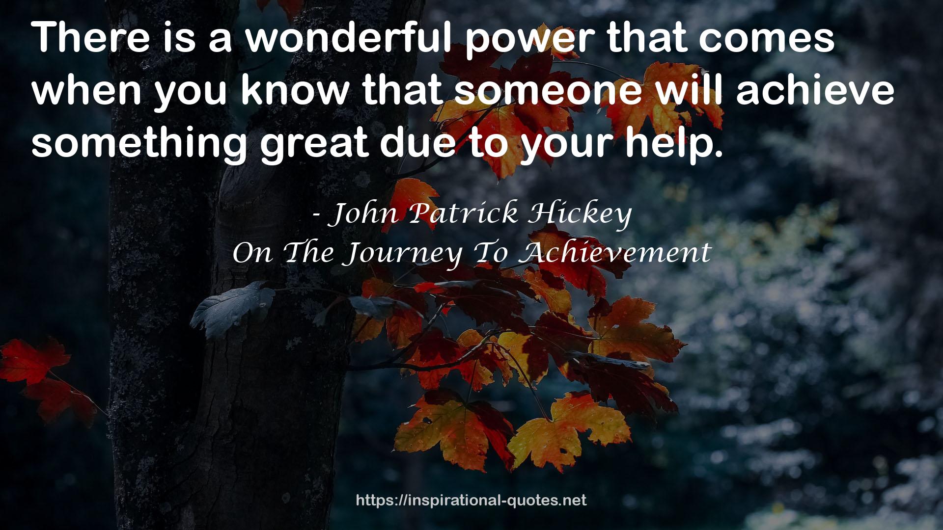 a wonderful power  QUOTES