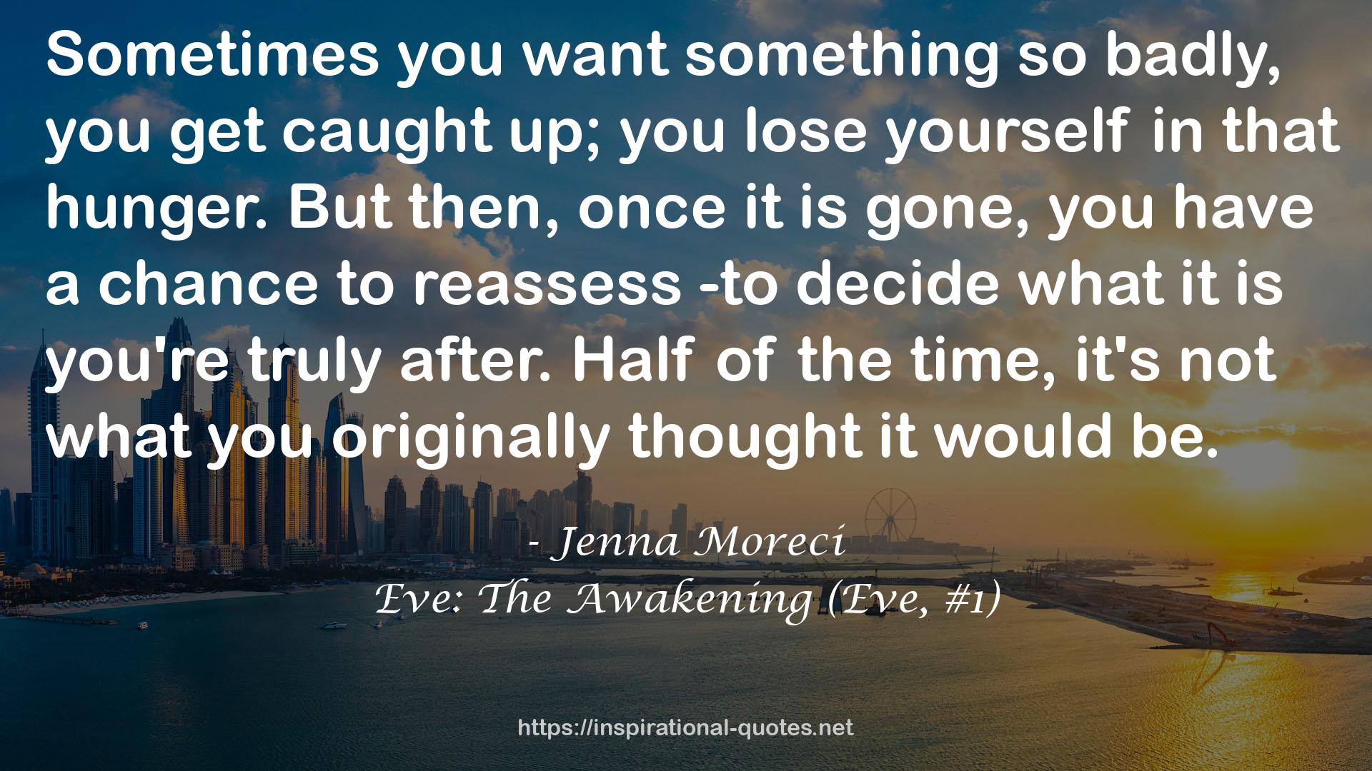 Eve: The Awakening (Eve, #1) QUOTES