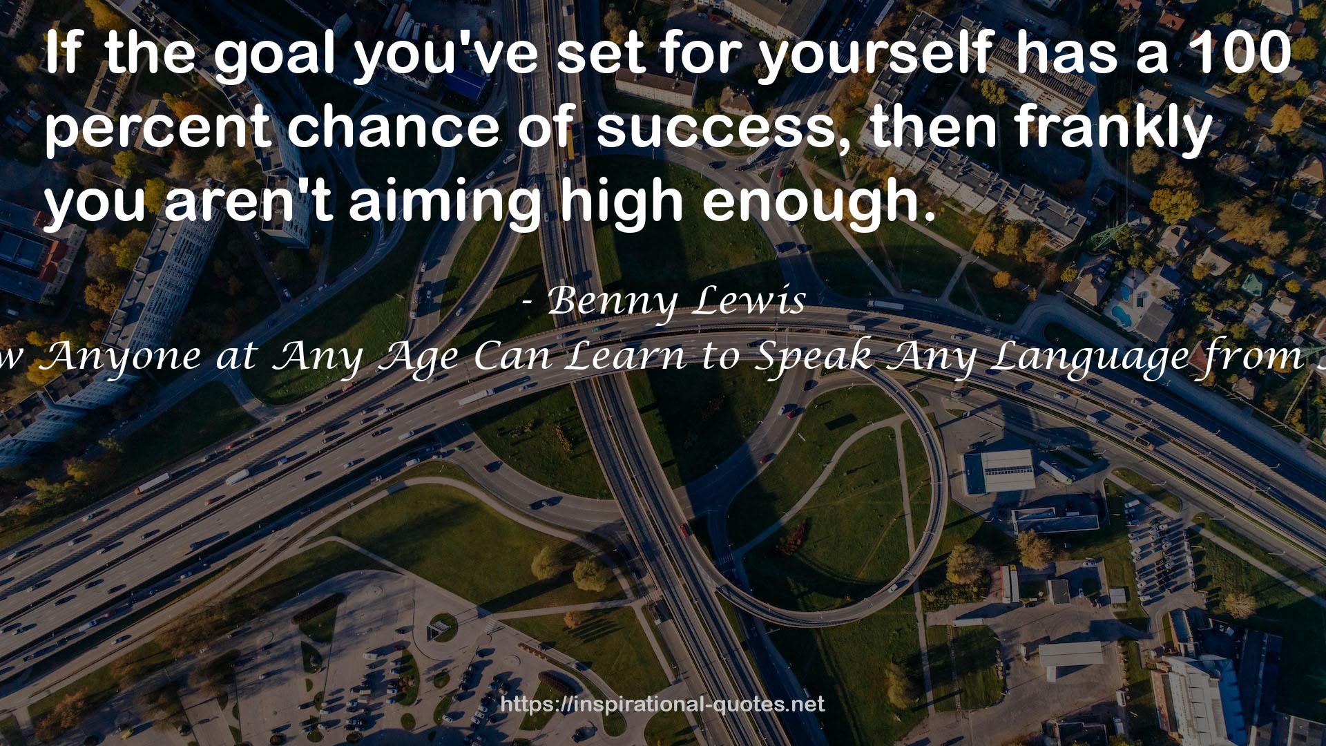 Benny Lewis QUOTES