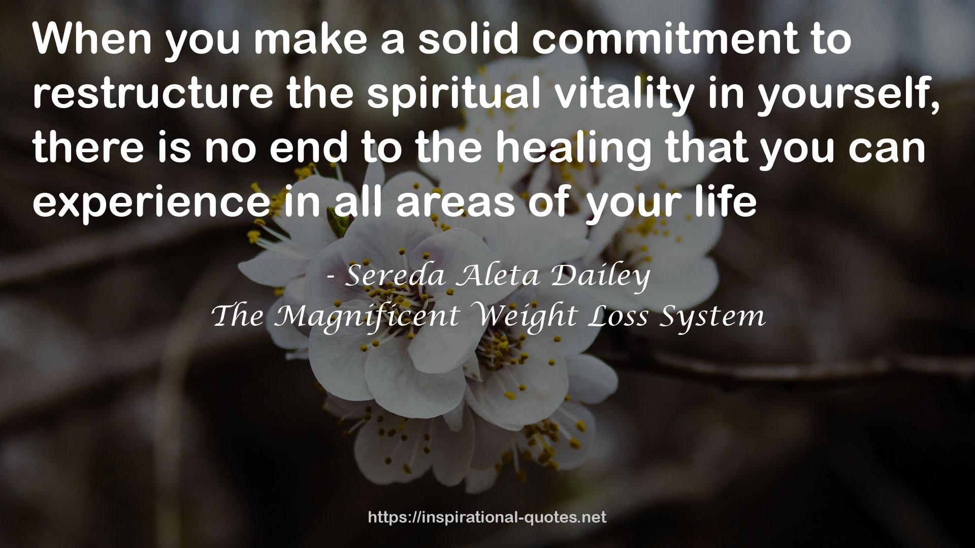 the spiritual vitality  QUOTES