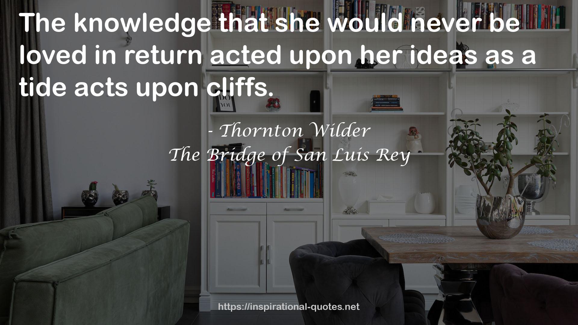 Thornton Wilder QUOTES