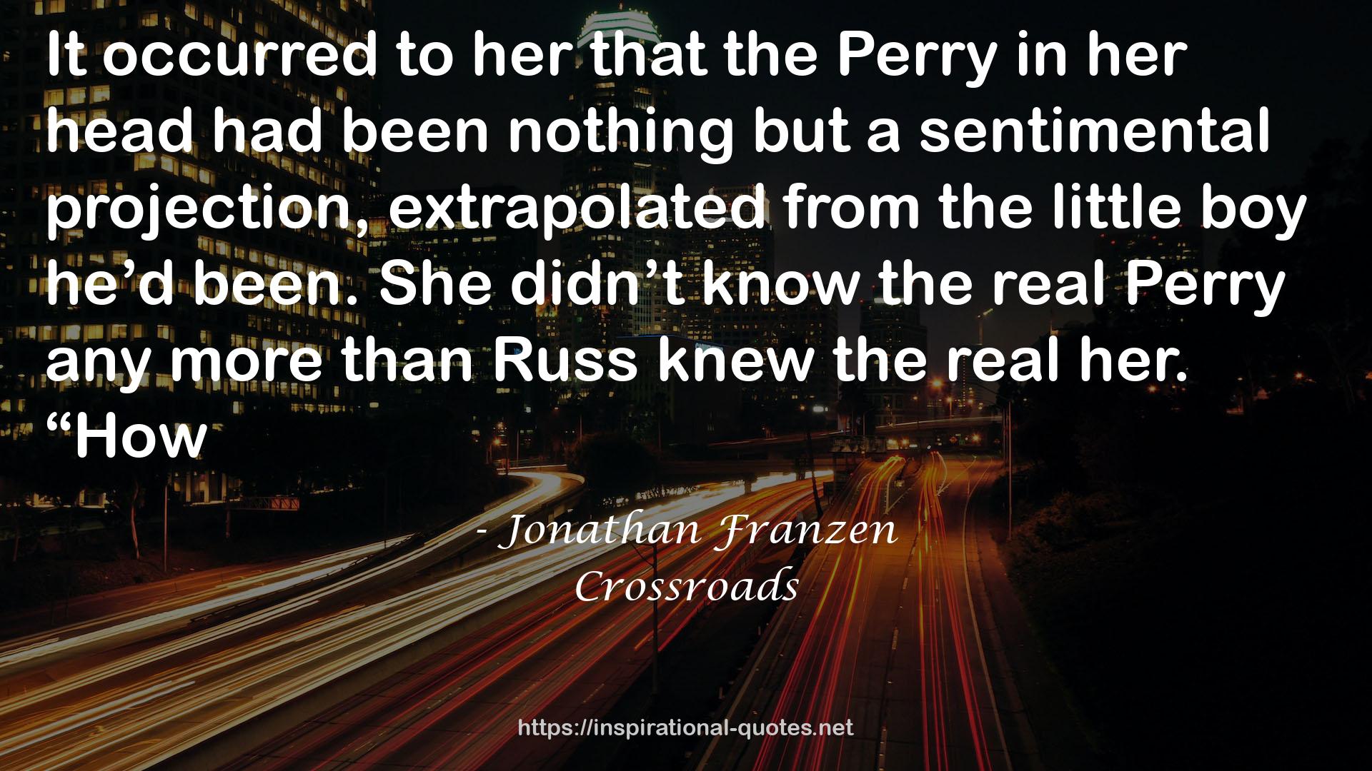 Crossroads QUOTES