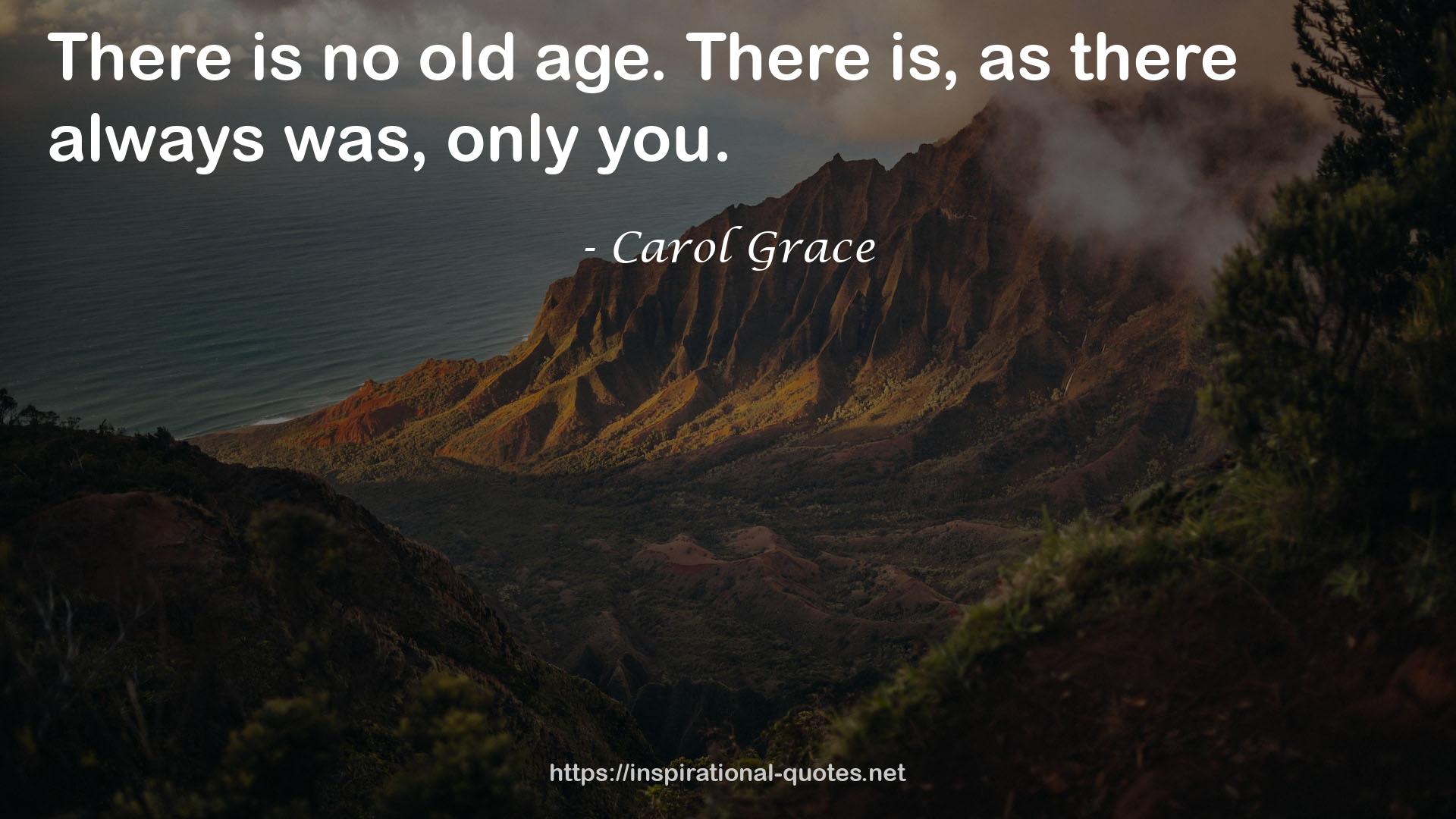 Carol Grace QUOTES