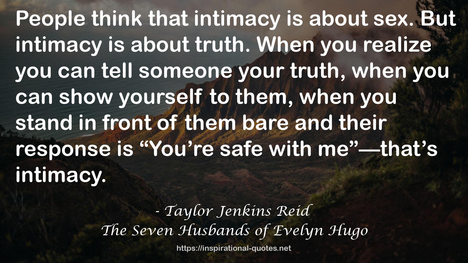 The Seven Husbands of Evelyn Hugo QUOTES