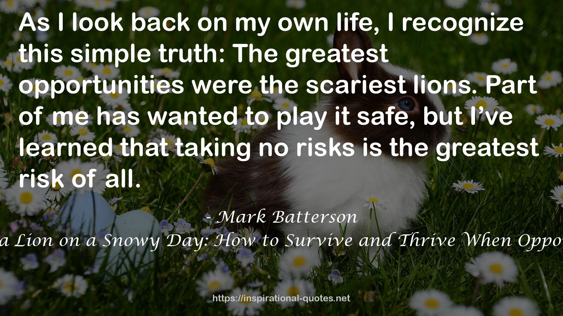 Mark Batterson QUOTES