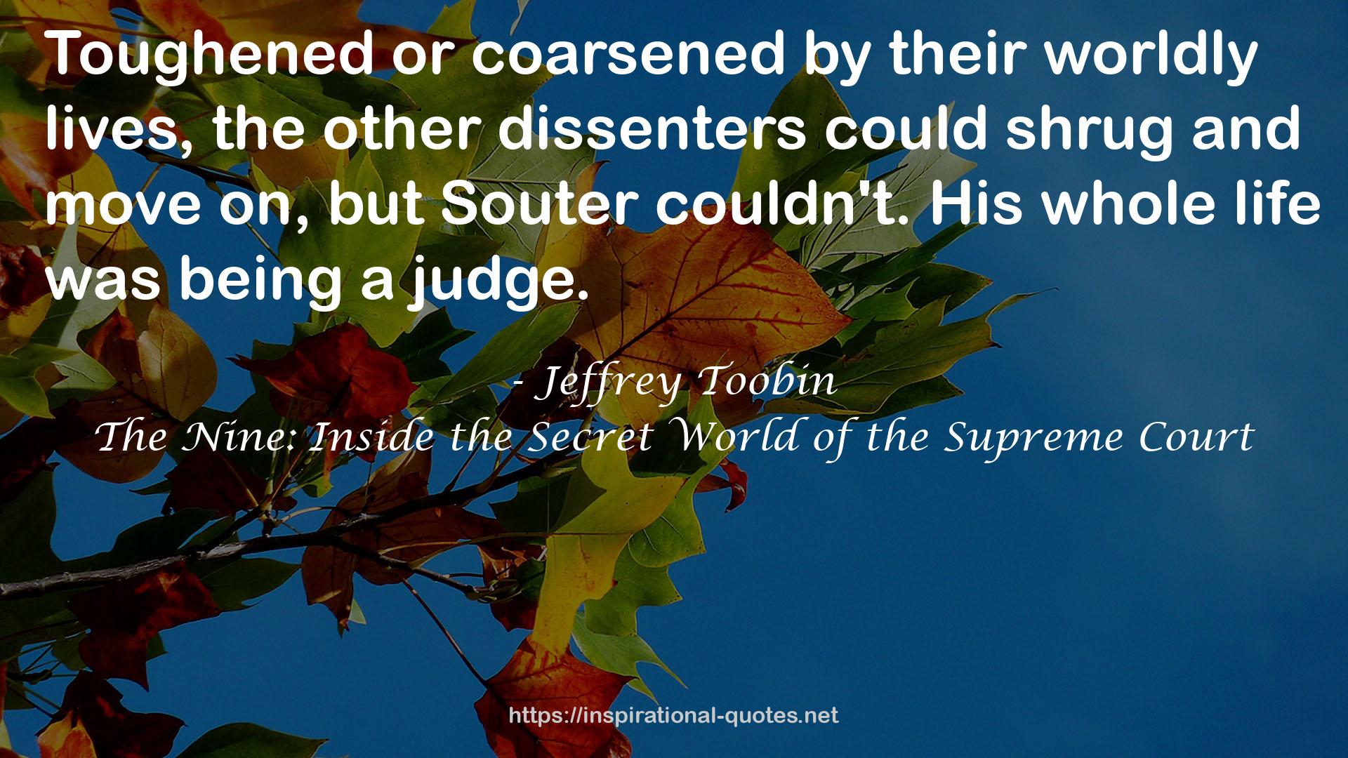 the other dissenters  QUOTES