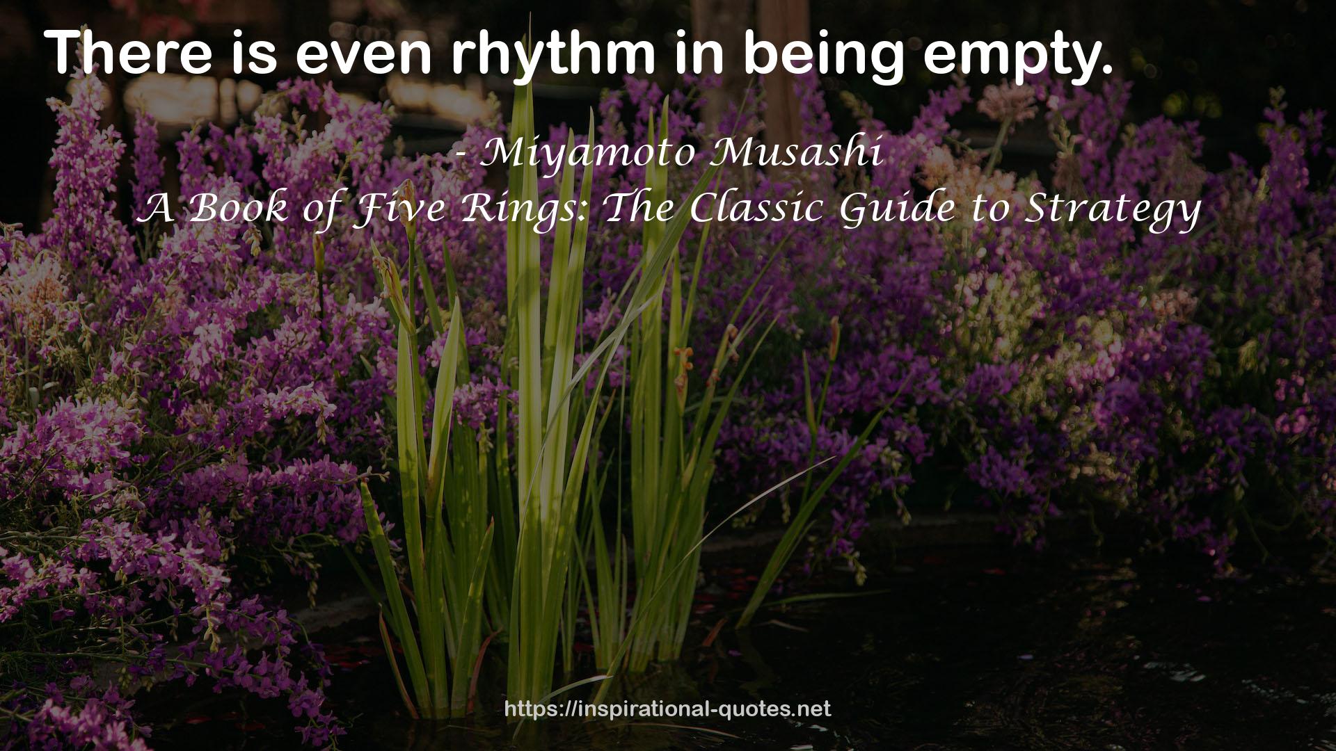 even rhythm  QUOTES