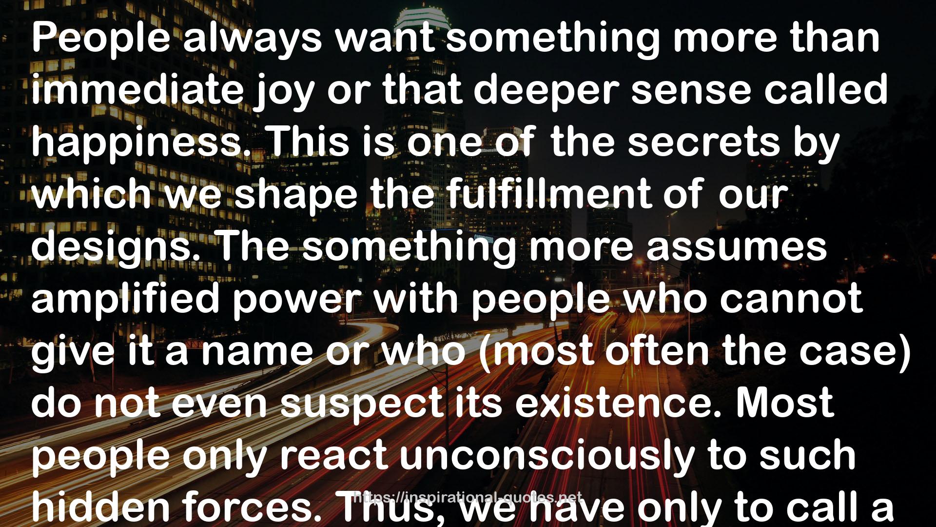 that deeper sense  QUOTES