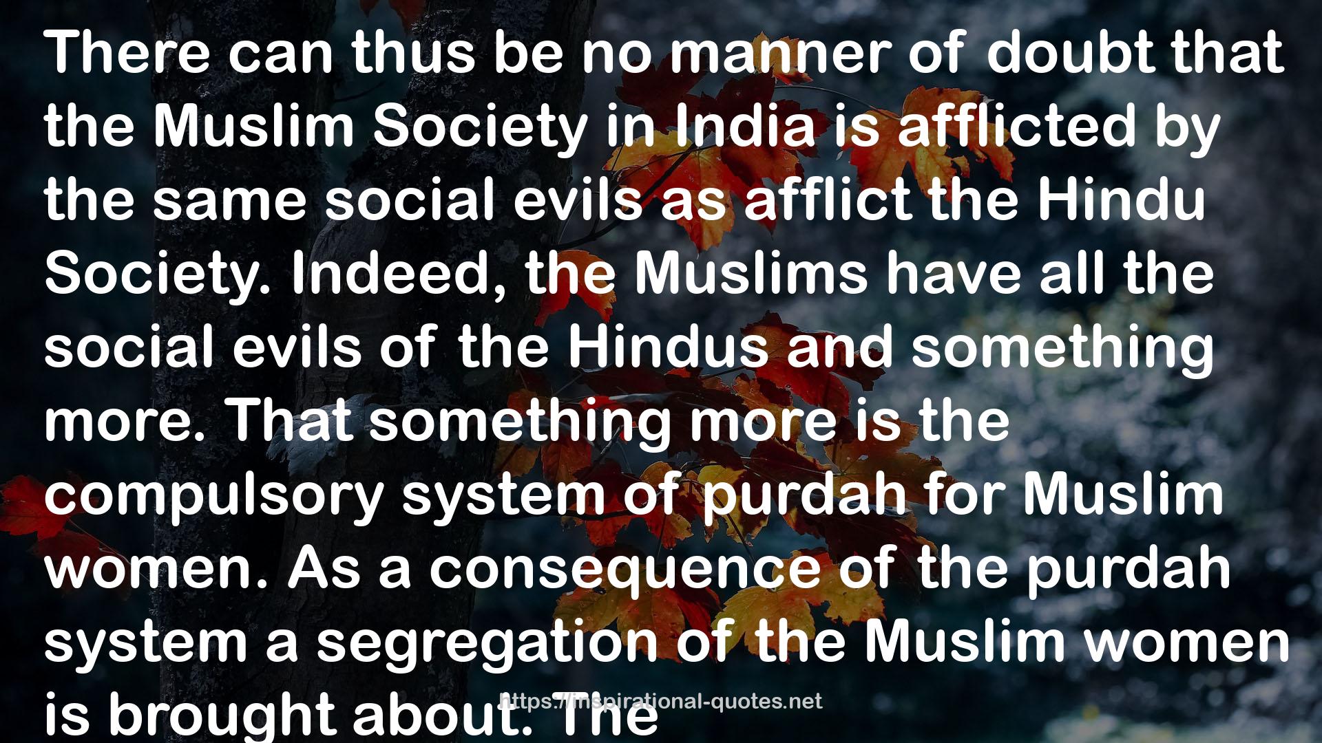 Pakistan Or Partition Of India QUOTES