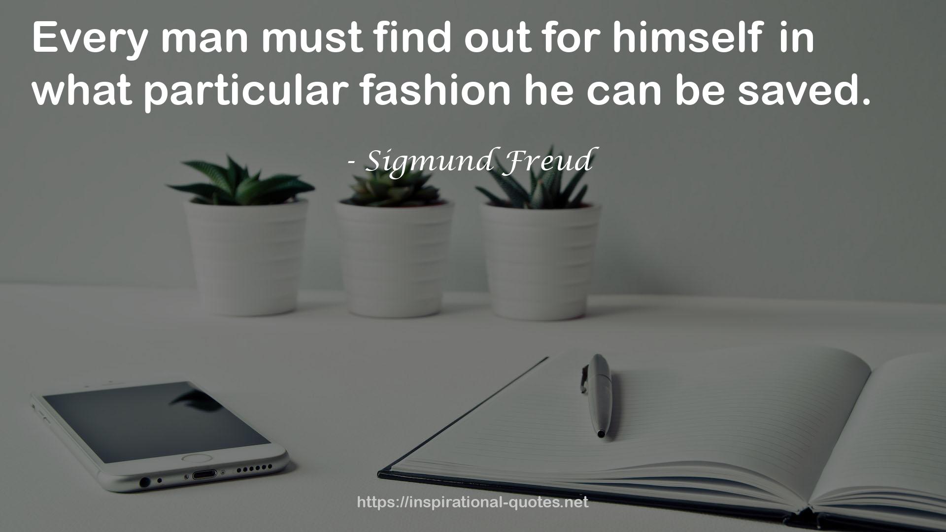 what particular fashion  QUOTES