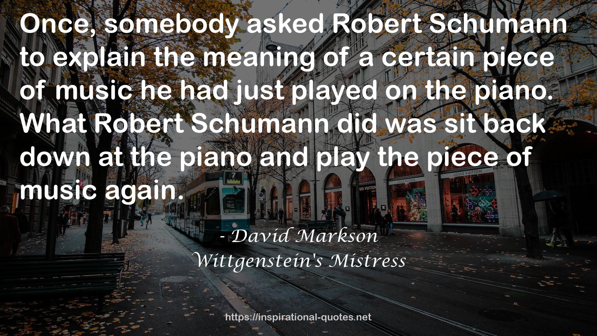 Robert Schumann  QUOTES