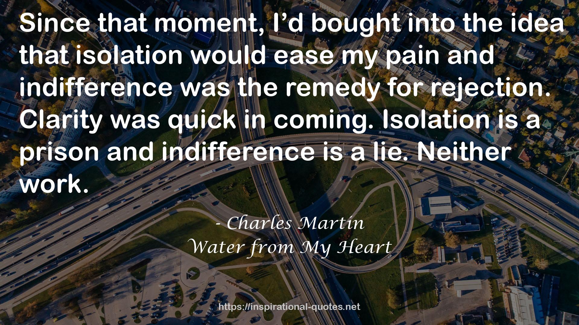 Water from My Heart QUOTES