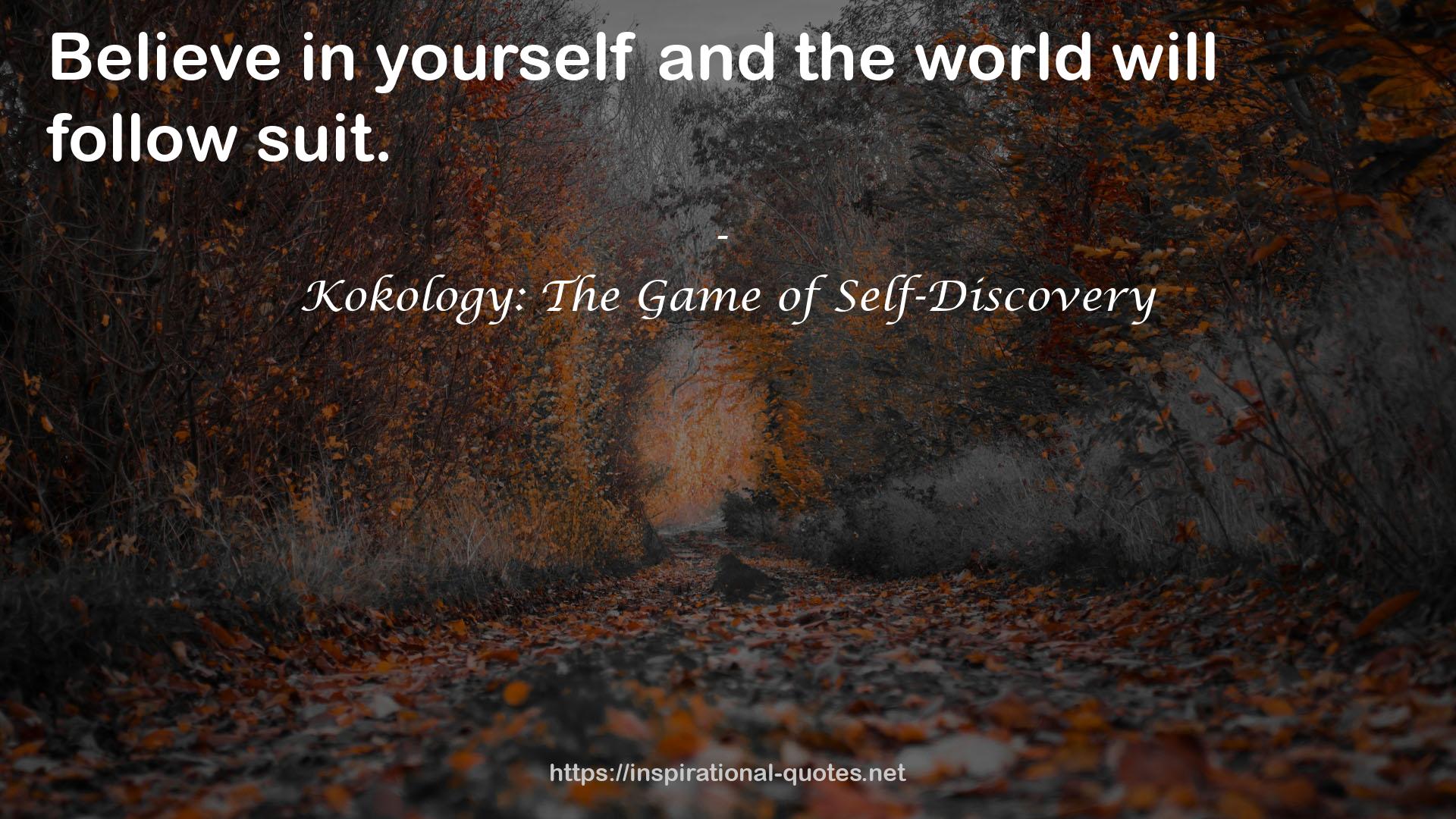 Kokology: The Game of Self-Discovery QUOTES