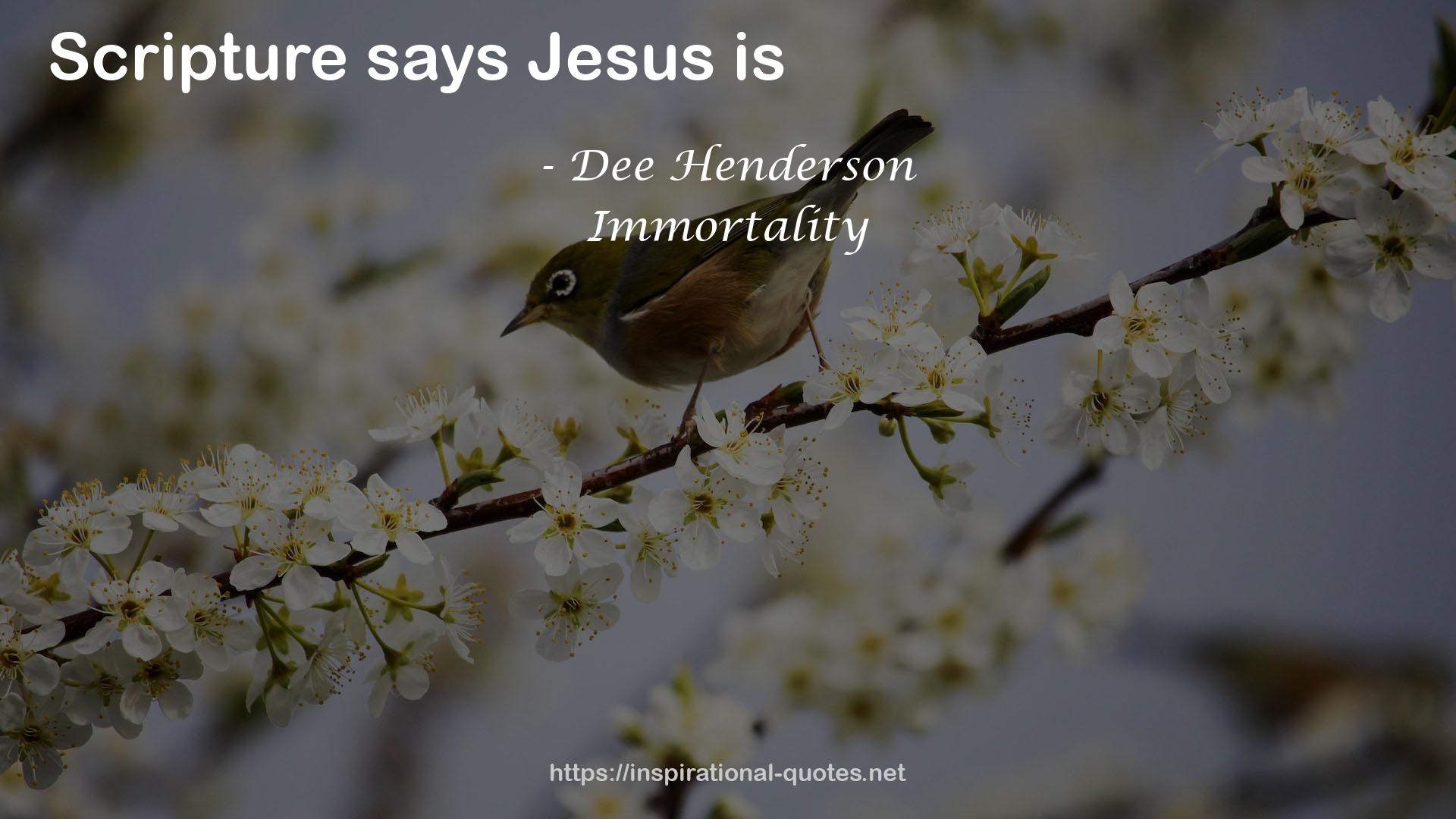 Dee Henderson QUOTES