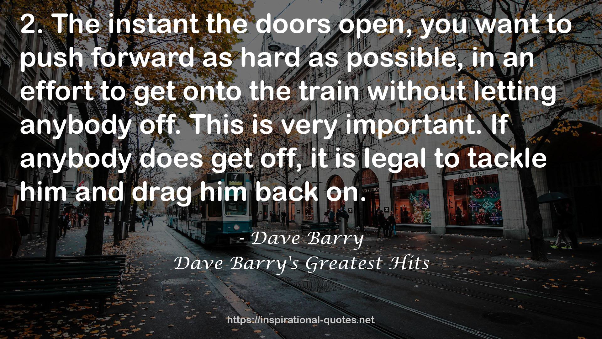 Dave Barry's Greatest Hits QUOTES