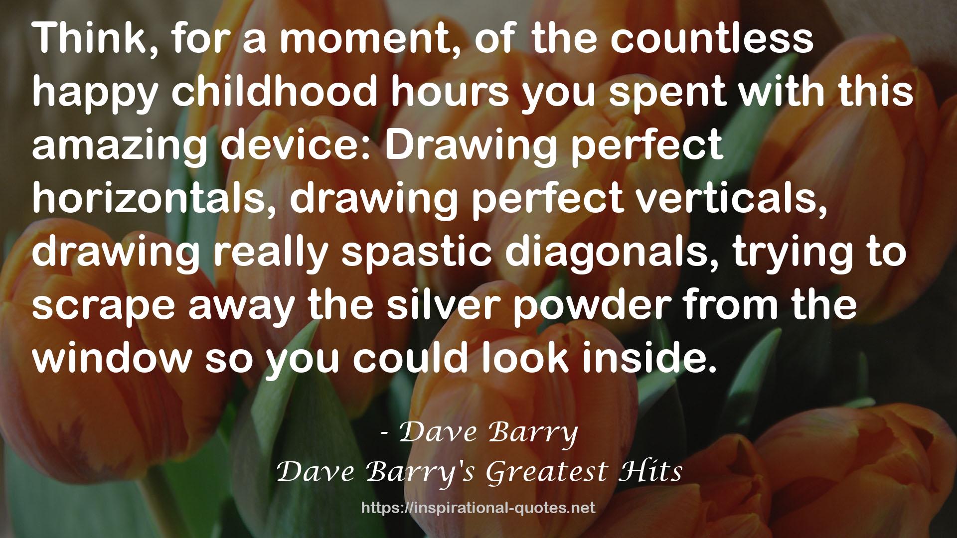 Dave Barry QUOTES