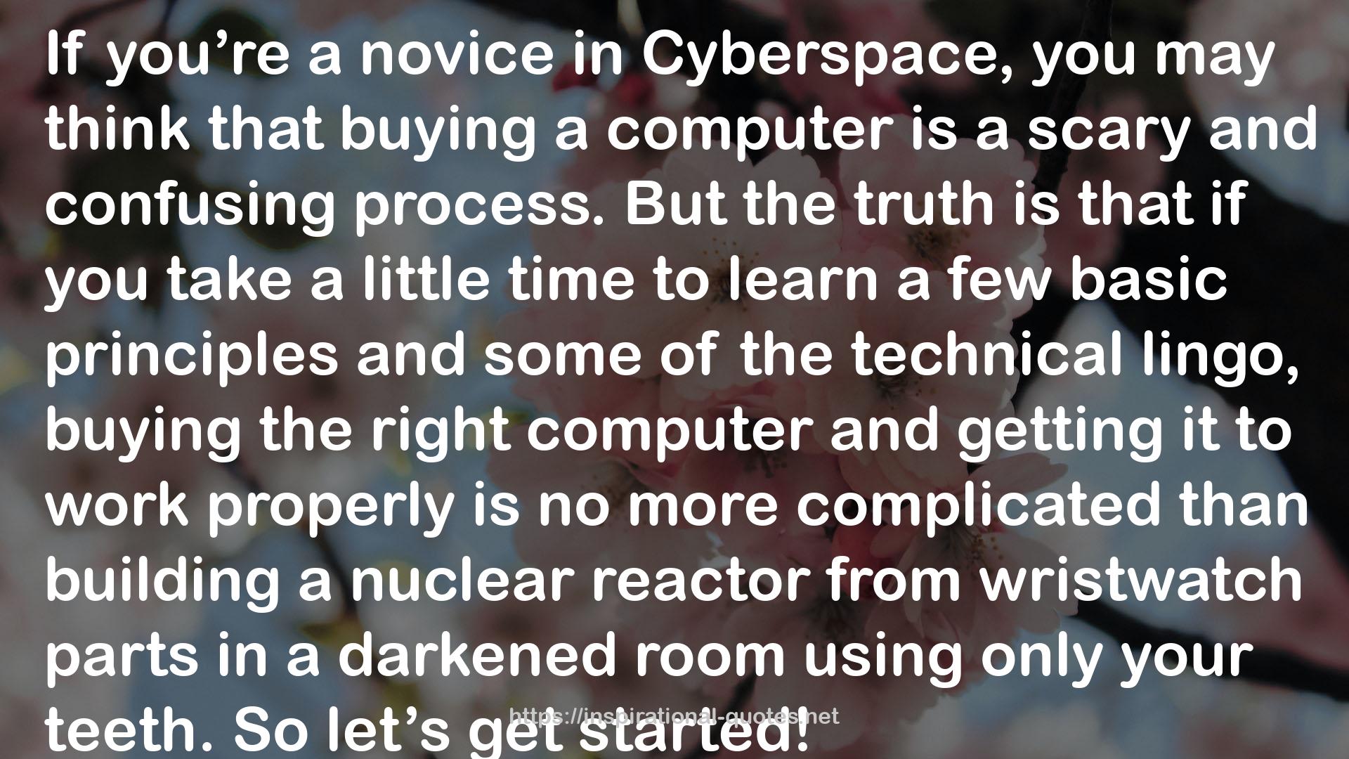 Dave Barry in Cyberspace QUOTES