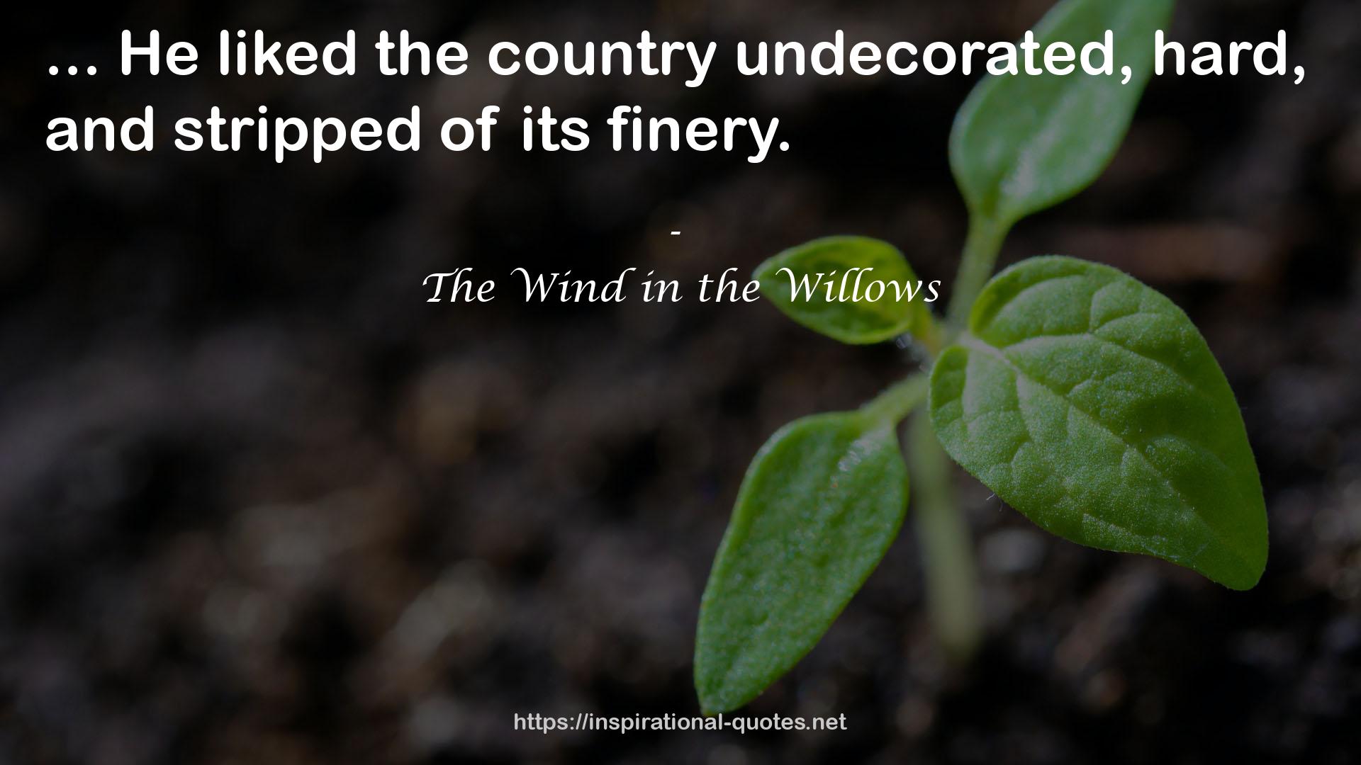The Wind in the Willows QUOTES