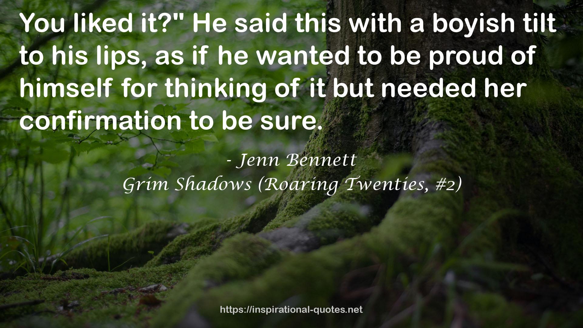 Jenn Bennett QUOTES