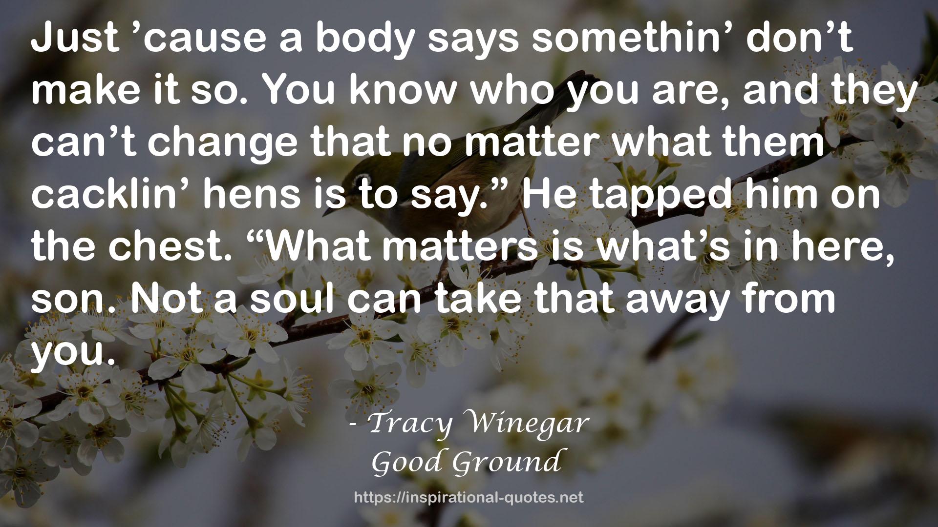 Tracy Winegar QUOTES