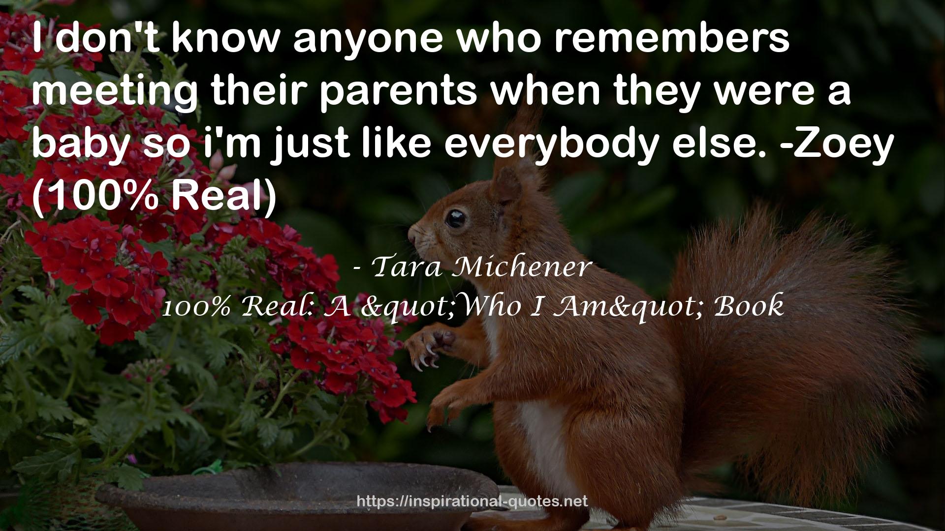 Tara Michener QUOTES