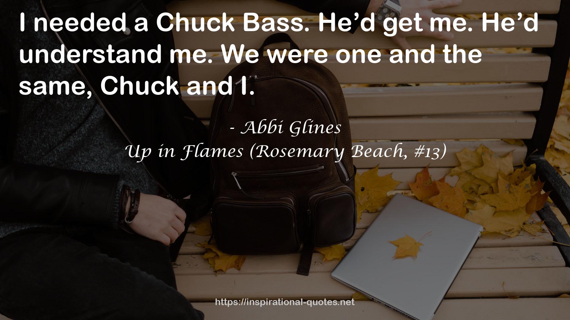 Up in Flames (Rosemary Beach, #13) QUOTES